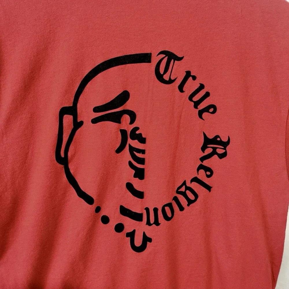 True Religion Red Buddha Tee T-Shirt‎ Size Men's XL